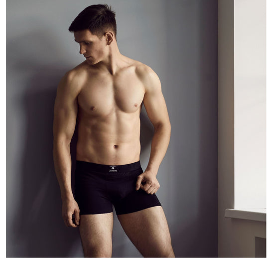 12-Pack Heren Bamboe Boxershorts - Zijdezacht onderbroeken - Grijs