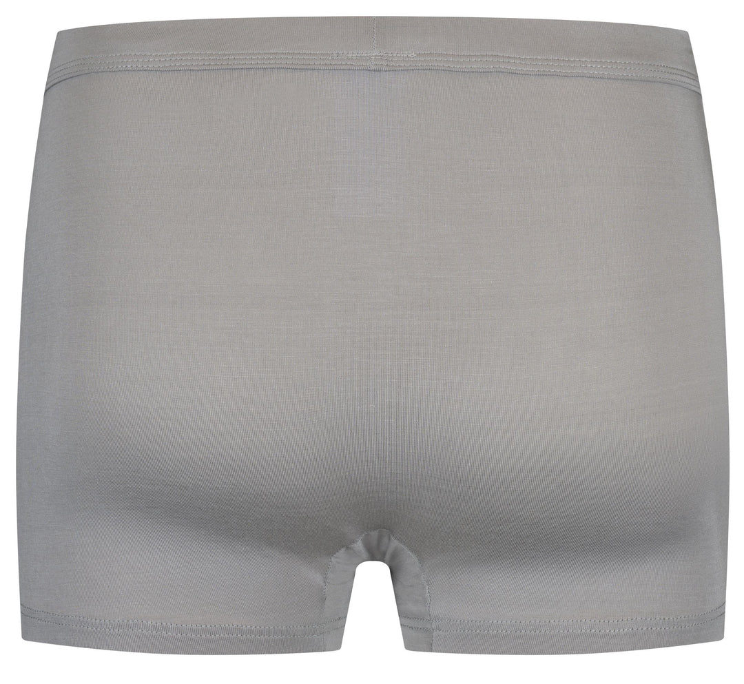 12er-Pack Herren Boxershorts aus Bambus – Seidig weiche Unterhosen – Grau
