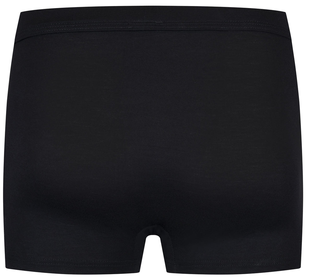 12er-Pack Herren Boxershorts aus Bambus – Seidig weiche Unterhosen – Schwarz