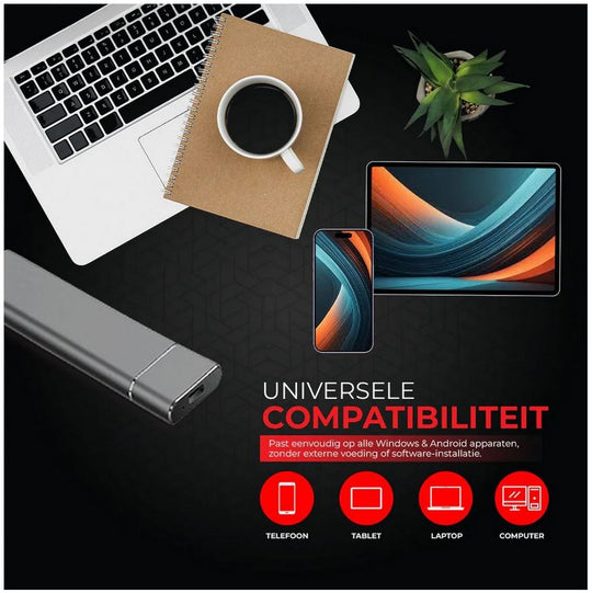 Mini Externe SSD schijf 2 TB - Draagbaar