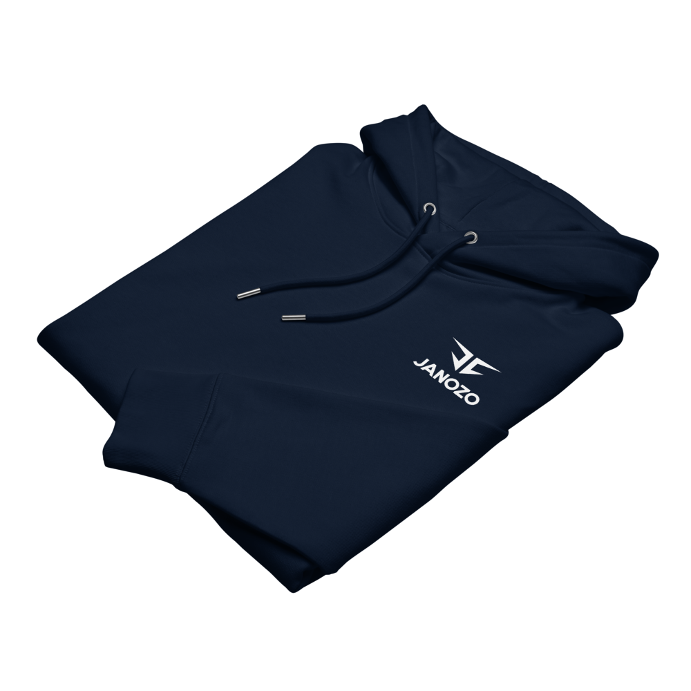 Premium Organic Eco Hoodie Navy