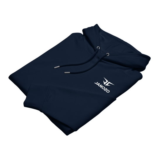 Premium Organic Eco Hoodie Navy
