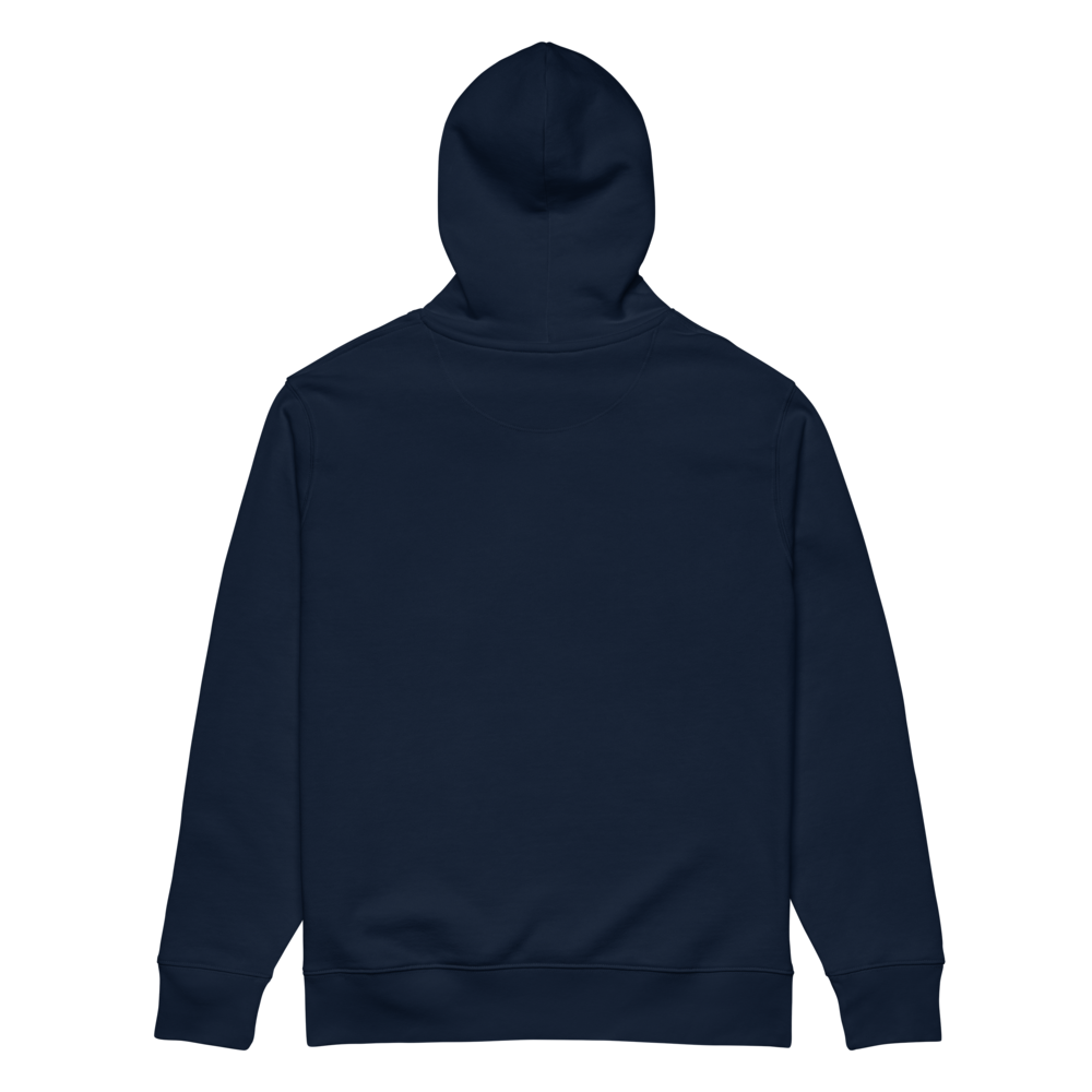 Premium Organic Eco Hoodie Navy
