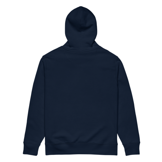 Premium Organic Eco Hoodie Navy