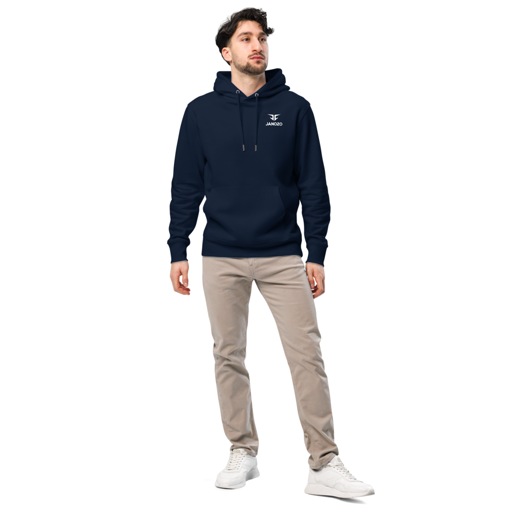 Premium Organic Eco Hoodie Navy