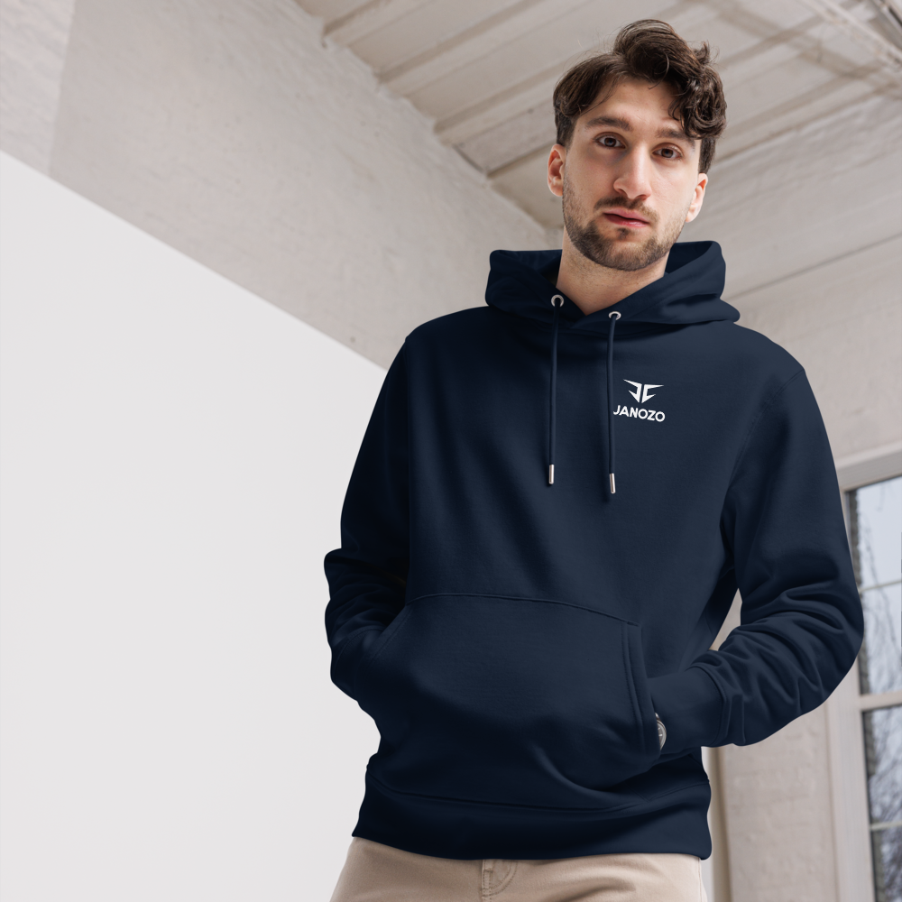 Premium Organic Eco Hoodie Navy
