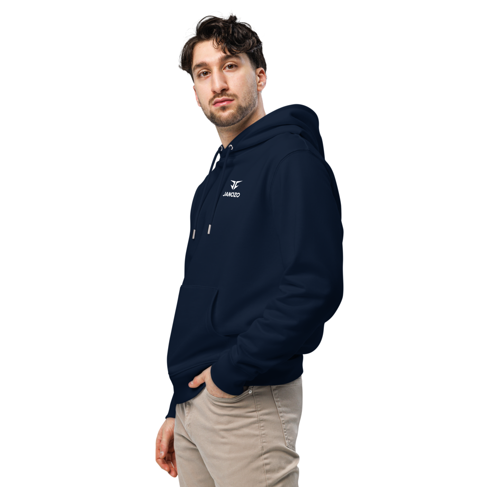 Premium Organic Eco Hoodie Navy
