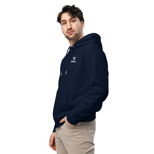 Premium Organic Eco Hoodie Navy