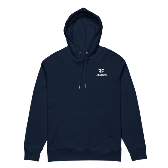 Premium Organic Eco Hoodie Navy